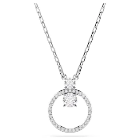 Gargantilla Swarovski Constella Baño Rodio y Cristales Blancos 5692261