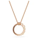 Gargantilla Swarovski Matrix Baño Rosado y Crystal Pearl 5692265