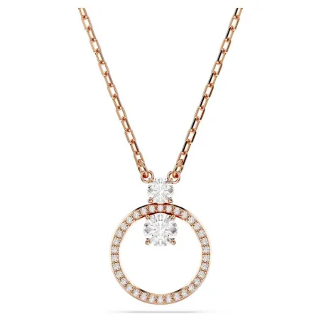 Gargantilla Swarovski Constella Baño Rosado y Cristales Blancos 5692266