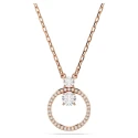 Gargantilla Swarovski Constella Baño Rosado y Cristales Blancos 5692266