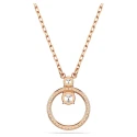 Gargantilla Swarovski Constella Baño Rosado y Cristales Blancos 5692266