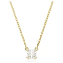 Gargantilla Swarovski Stilla Baño Oro y Cristal Blanco 5693153