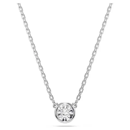 Gargantilla Swarovski Imber Baño Rodio y Cristal Blanco 5696039