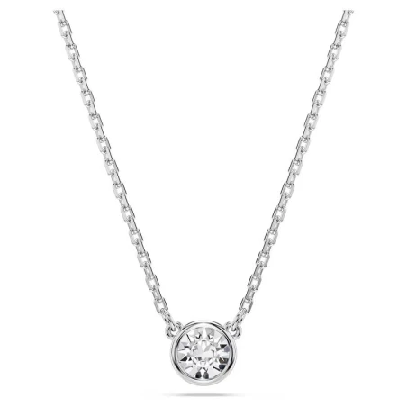 Gargantilla Swarovski Imber Baño Rodio y Cristal Blanco 5696039