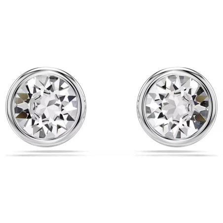Pendientes Swarovski Imber Baño Rodio y Cristal Blanco 5696073