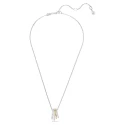Gargantilla Swarovski Hyperbola Aros Baño Rodio y Oro y Cristales Blancos 5696626
