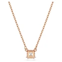 Gargantilla Swarovski Stilla Baño Rosado y Cristal Blanco 5701904