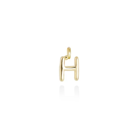 Colgante Marina García Letra "H" Oro Amarillo 18Kt A2621AH
