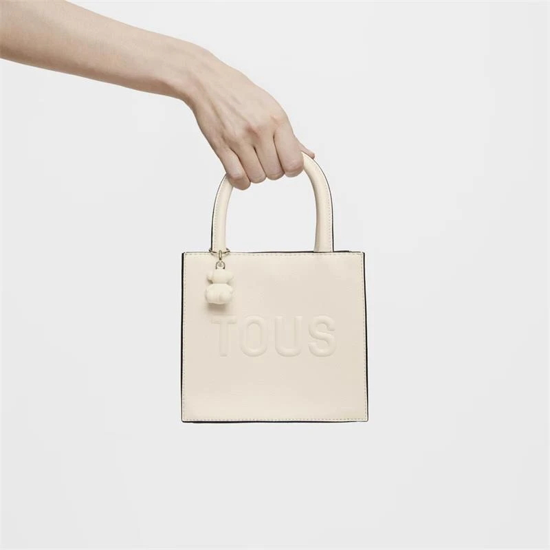 Bolso Mini Cube TOUS Brenda Beige 2002106601