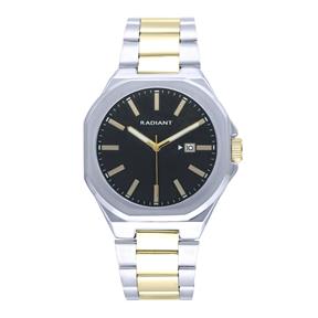 Reloj Radiant Tenerife Plateado, Dorado y Negro Analógico Hombre RA619203