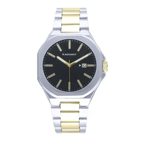 Reloj Radiant Tenerife Plateado, Dorado y Negro Analógico Hombre RA619203