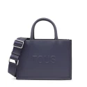 Bolso Shopper Amaya TOUS Brenda Azul Marino Mediano 2002106333