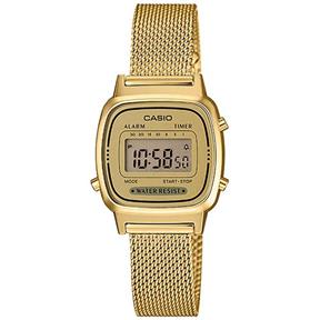 Reloj Casio Vintage Dorado Digital Mujer LA670WEMY-9EF