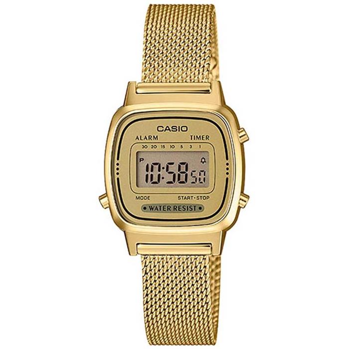 Reloj Casio Vintage Dorado Digital Mujer LA670WEMY-9EF
