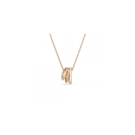 Gargantilla Swarovski Hyperbola Baño Rosado y Cristales Blancos 5701494