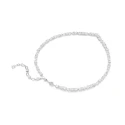 Collar Swarovski Mesmera Baño Rodio y Cristales Blancos 5665242