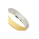 Alianza de boda bicolor 5240436