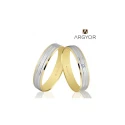 Alianza de boda bicolor 5240436