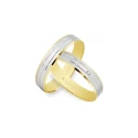 Alianza de boda bicolor 5240436D