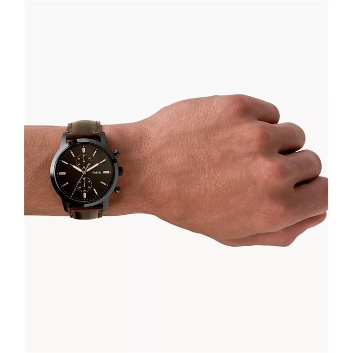 Reloj Fossil Townsman Marrón Cronógrafo Hombre FS5437