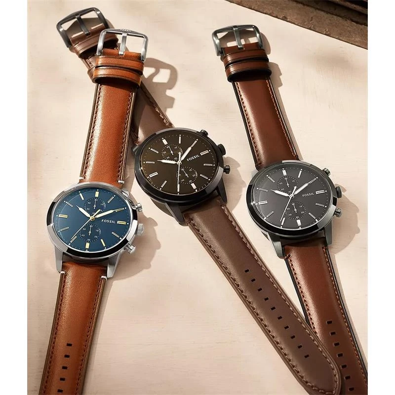 Reloj Fossil Townsman Marrón Cronógrafo Hombre FS5437
