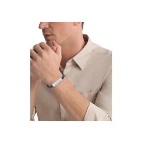 Pulsera Calvin Klein Magnify Piel Azul Marino y Acero Inoxidable Plateado 35100013 2