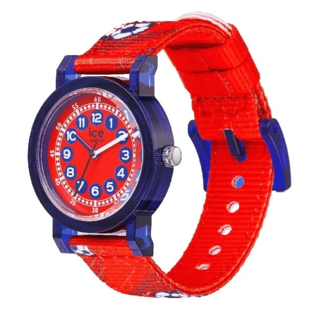 Reloj Ice Watch Learning Rojo y Azul Analógico Niño 022694
