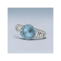 Reloj Bering Artic Sailing Plateado y Azul Analógico Mujer 18936-705
