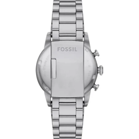 Reloj Fossil Sport Tourer Plateado y Negro Cronógrafo Hombre FS6045