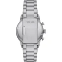 Reloj Fossil Sport Tourer Plateado y Negro Cronógrafo Hombre FS6045