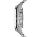 Reloj Fossil Sport Tourer Plateado y Negro Cronógrafo Hombre FS6045