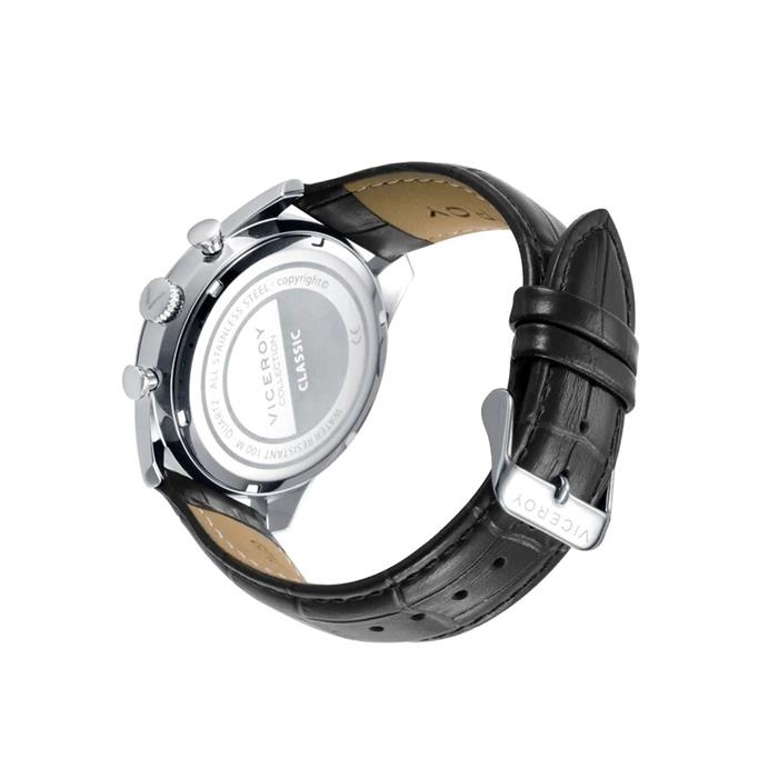 Reloj Viceroy Heat Negro, Plateado y Dorado Cronógrafo Hombre 401379-17