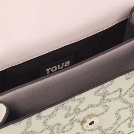 Bandolera Solapa TOUS Kaos Icon Beige 2002128601