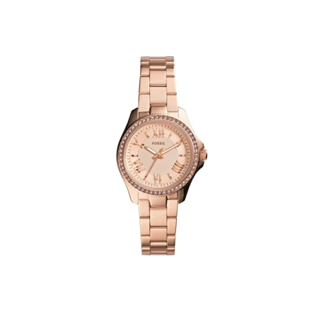 Reloj Fossil acero rose bisel circonitas colección Cecile