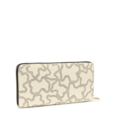 Billetera TOUS Kaos Icon Beige Mediana 2001503303