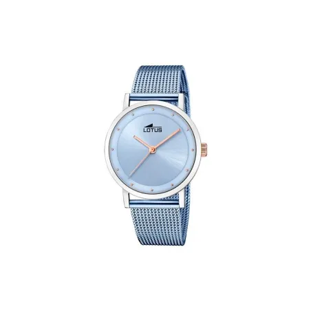 Reloj Lotus Trendy Azul y Plateado Analógico Mujer 18878/1