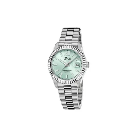 Reloj Lotus Freedom Plateado y Verde Analógico Mujer 18930/7