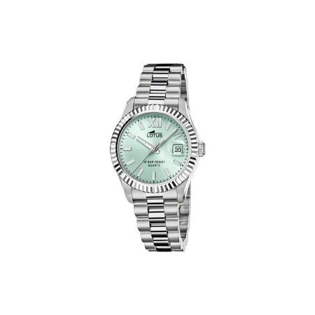 Reloj Lotus Freedom Plateado y Verde Analógico Mujer 18930/7