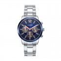 Reloj Viceroy Cronógrafo Hombre Plateado y Azul 471051-35
