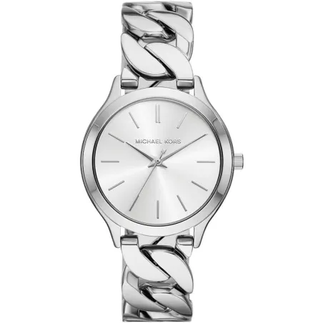 Reloj MK7474 Michael Kors Slim Runway Plateado Analógico