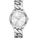 Reloj MK7474 Michael Kors Slim Runway Plateado Analógico