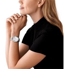 Reloj MK7474 Michael Kors Slim Runway Plateado Analógico 2