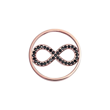 Colgante Viceroy Fashion Plaisir Mujer Infinito Acero Inoxidable Rosado y Circonitas Negras VMD0039-19