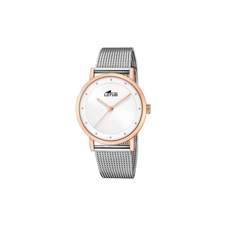 Reloj Lotus Trendy Plateado y Rosado Analógico Mujer 18879/1