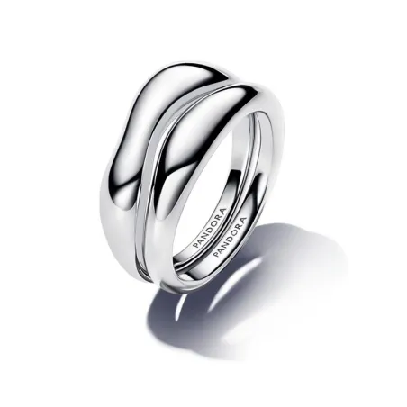 Anillos Pandora Essence Combinables Forma Orgánica Plata 193264C00