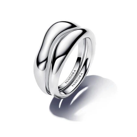 Anillos Pandora Essence Combinables Forma Orgánica Plata 193264C00