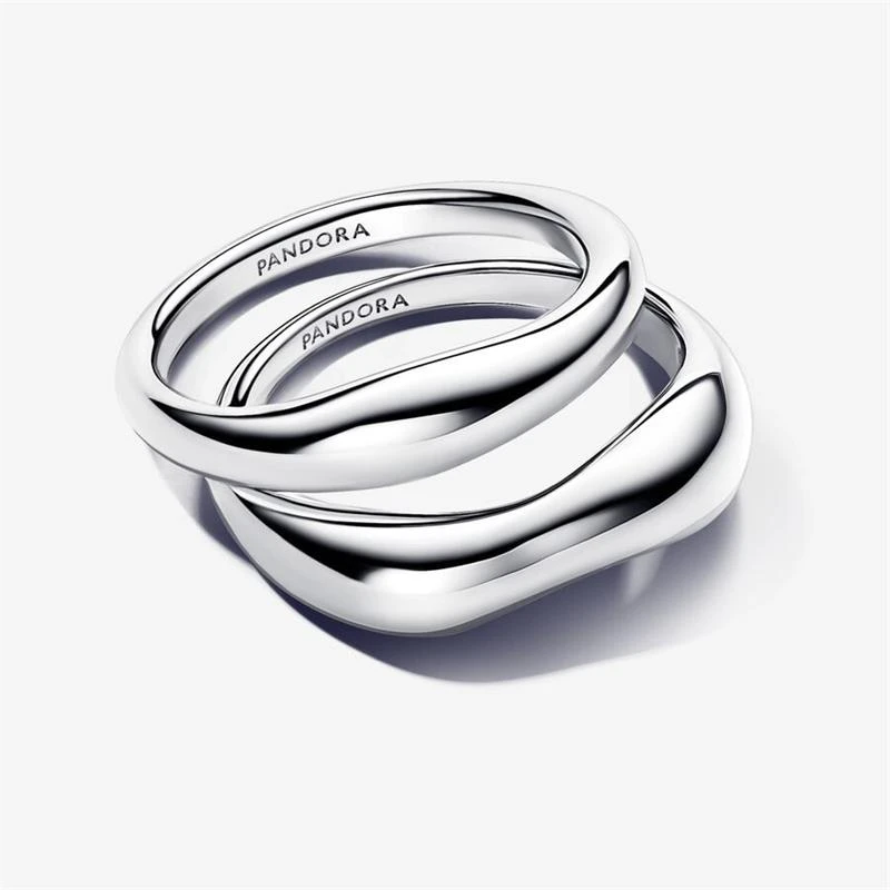 Anillos Pandora Essence Combinables Forma Orgánica Plata 193264C00