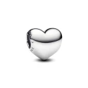 Charm Grabable Pandora Corazón Mediano Plata 793439C00