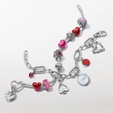 Charm Mini Medallón Grabable Pandora Me Rojo 793389C01