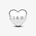 Charm Grabable Pandora Corazón Grande Plata 793440C00